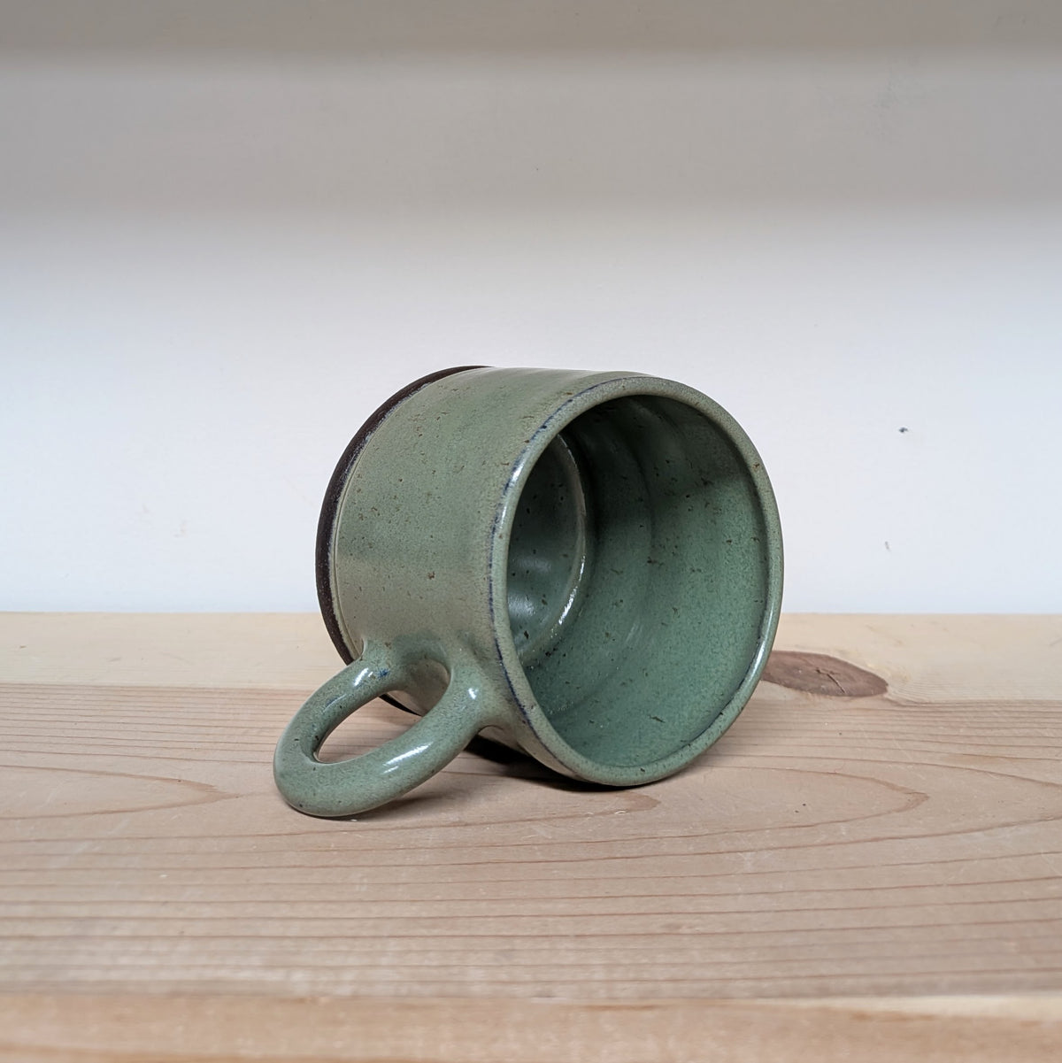 Sage & Black Espresso Cup