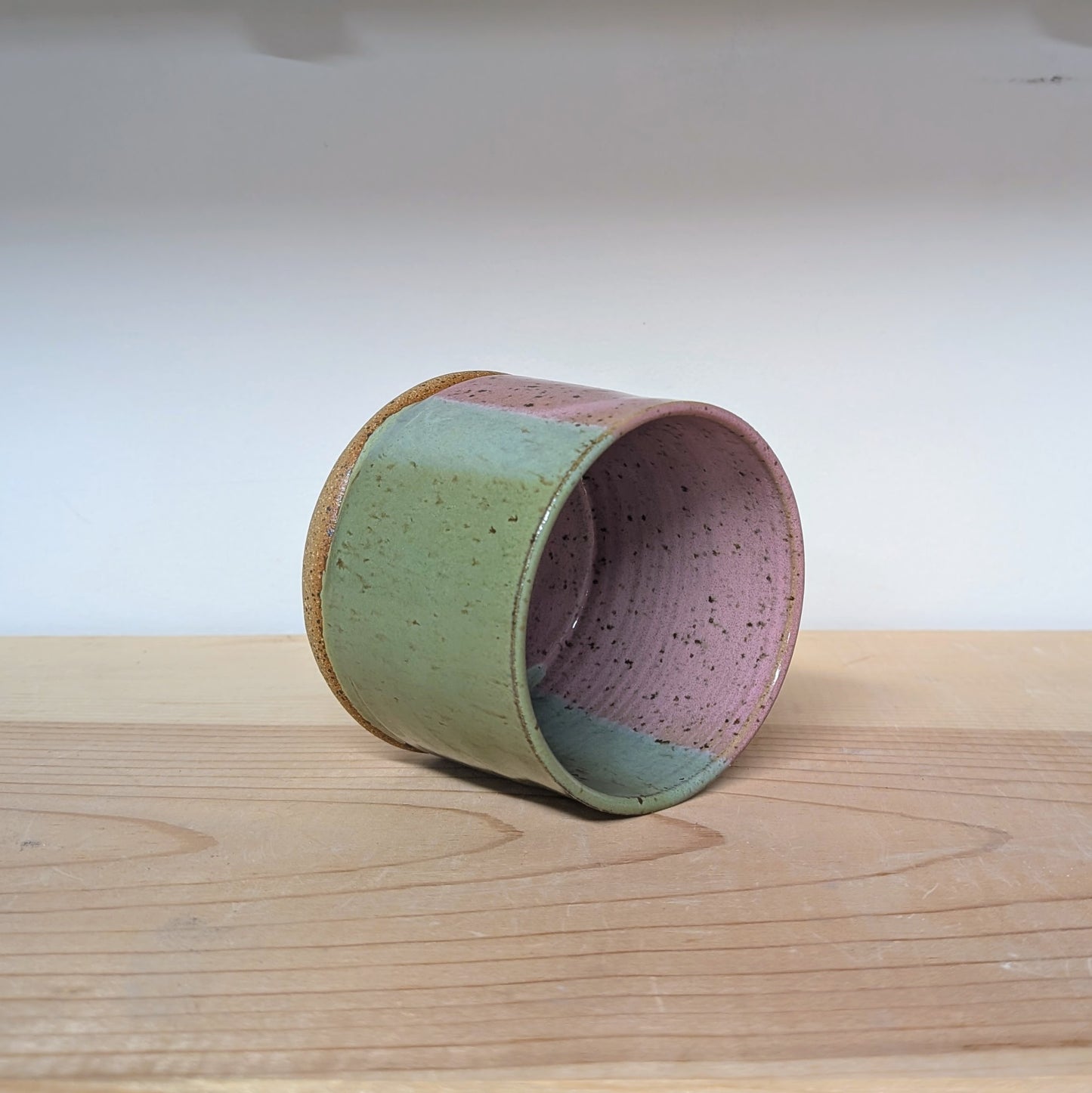 Pink & Green Sipper Cup