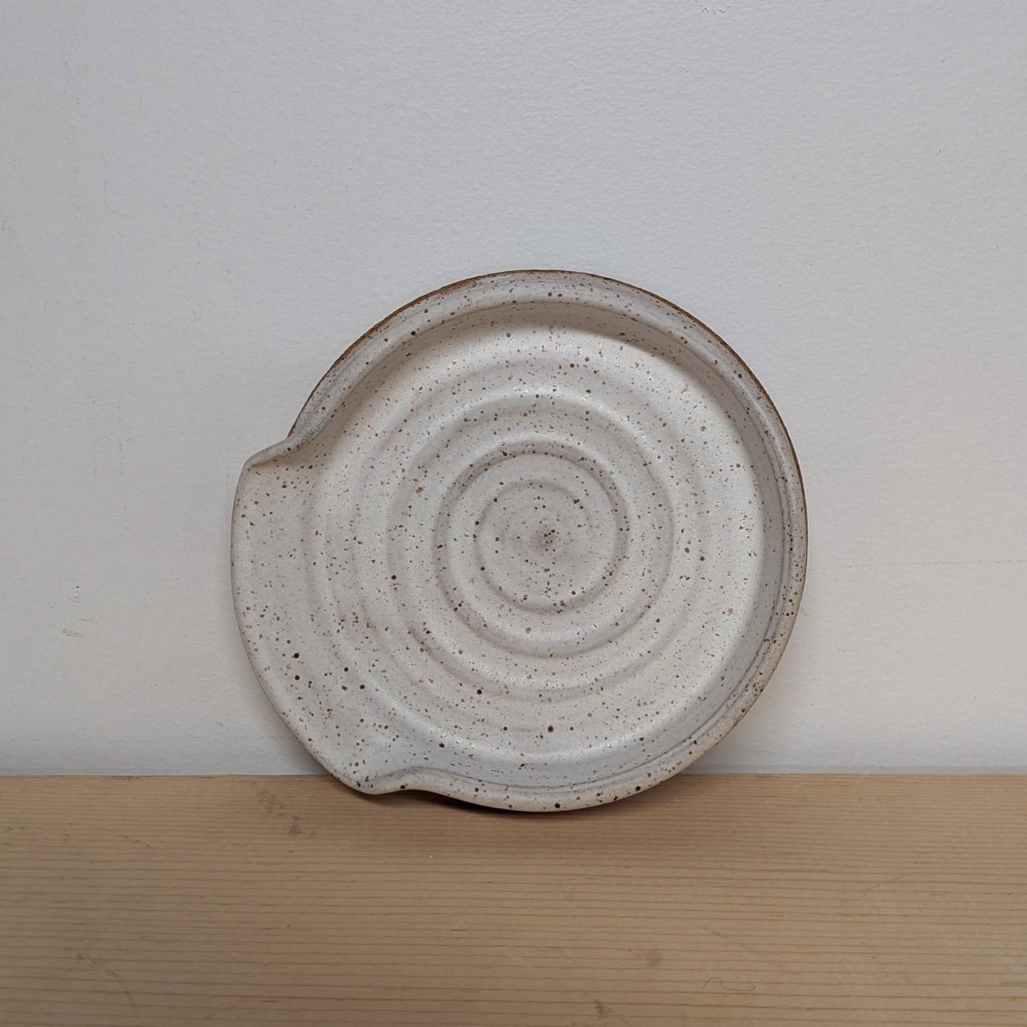 Speckled White Spoonrest