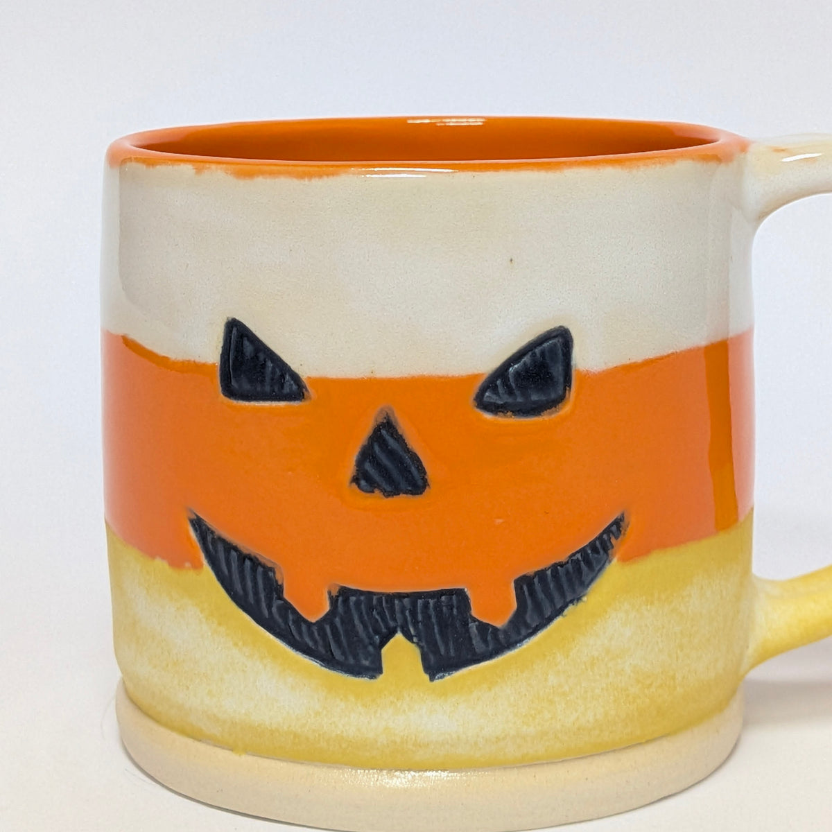 Candy Corn Jack O'Lantern Mug