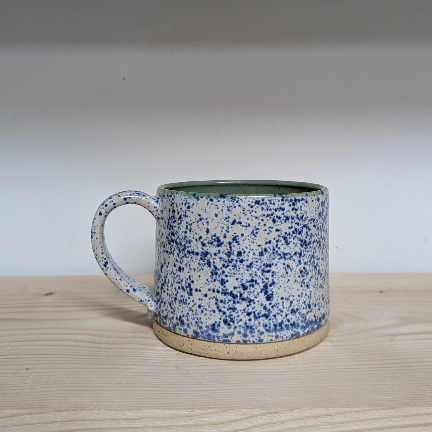 Splatterware Blue & White Mug