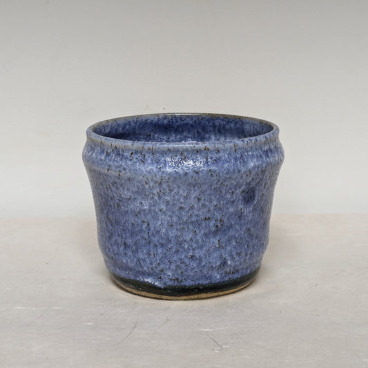 Mottled Blue Tea Cup
