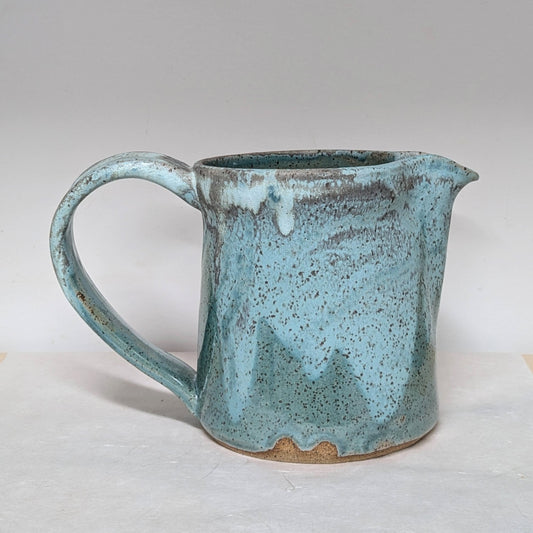 Turquoise/Glacier Ceramic Pitcher