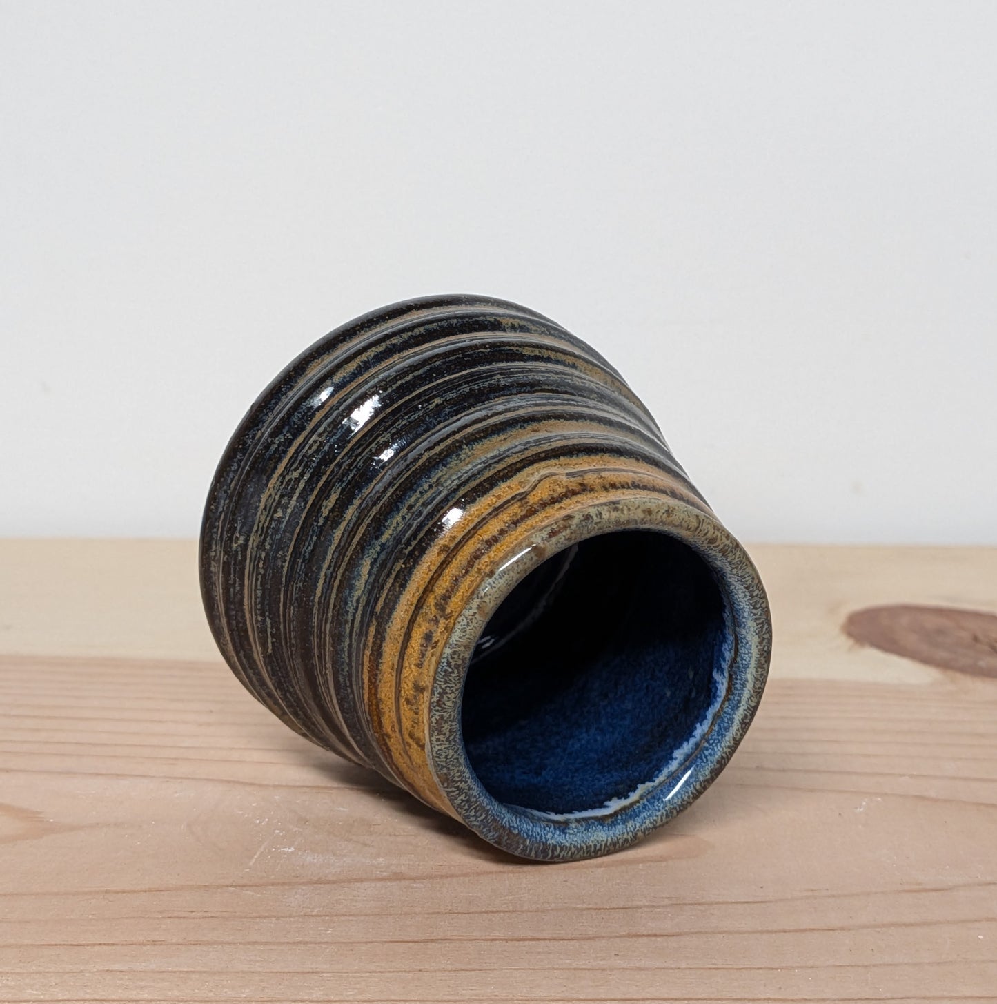Tigers Eye Bud Vase