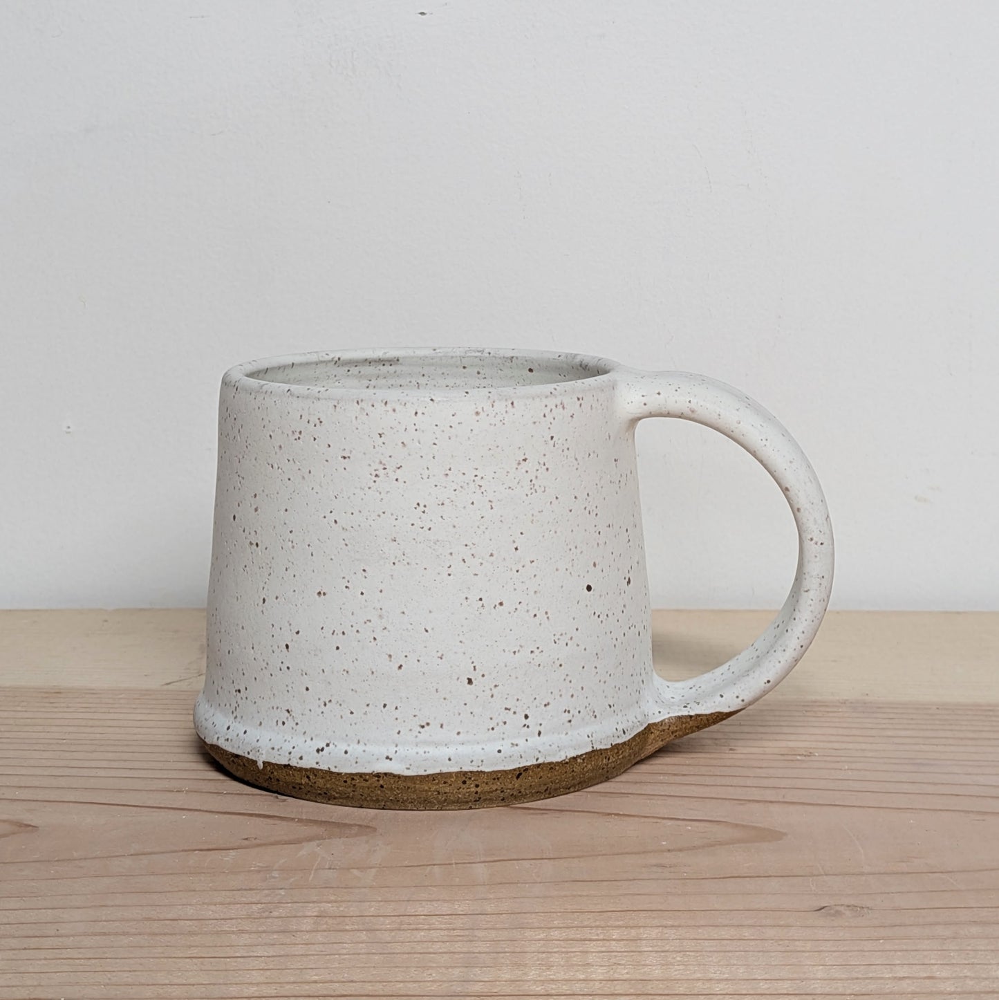 White Speckled Mug