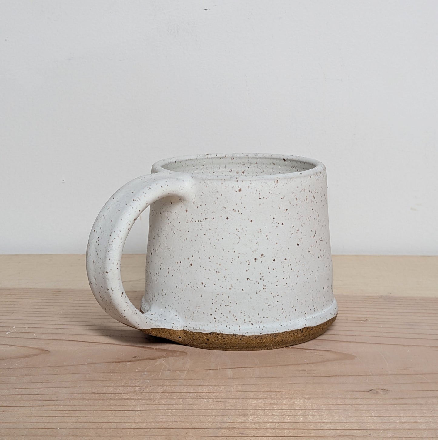 White Speckled Mug