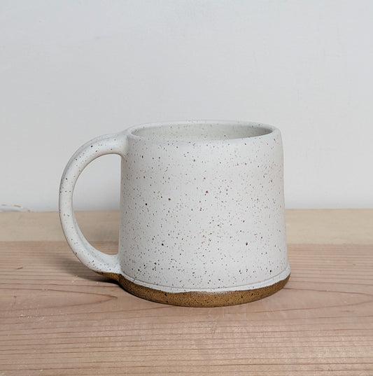 White Speckled Mug