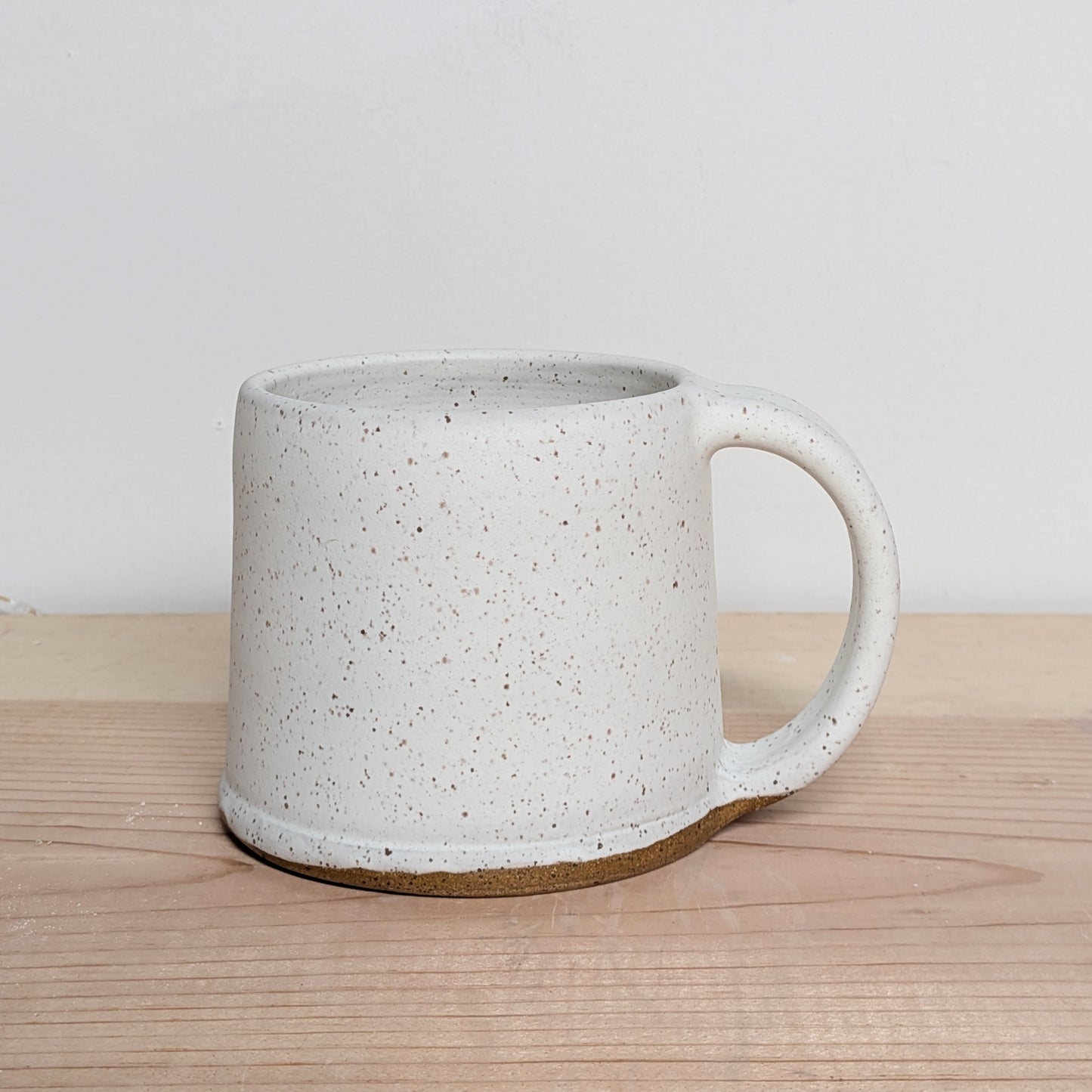 White Speckled Mug