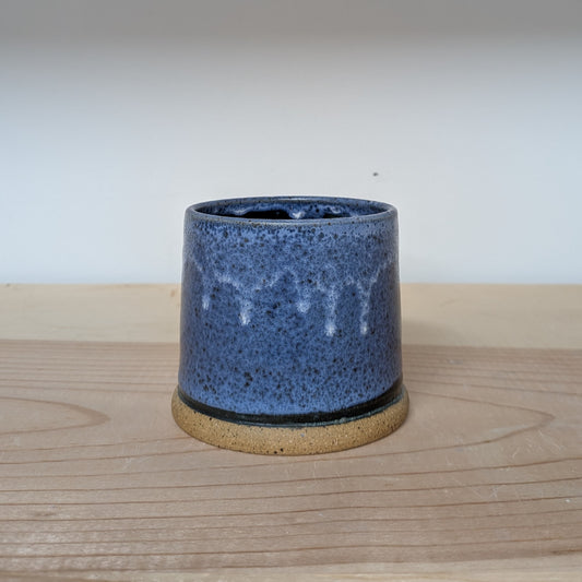 Mottled Blue Sipper Cup