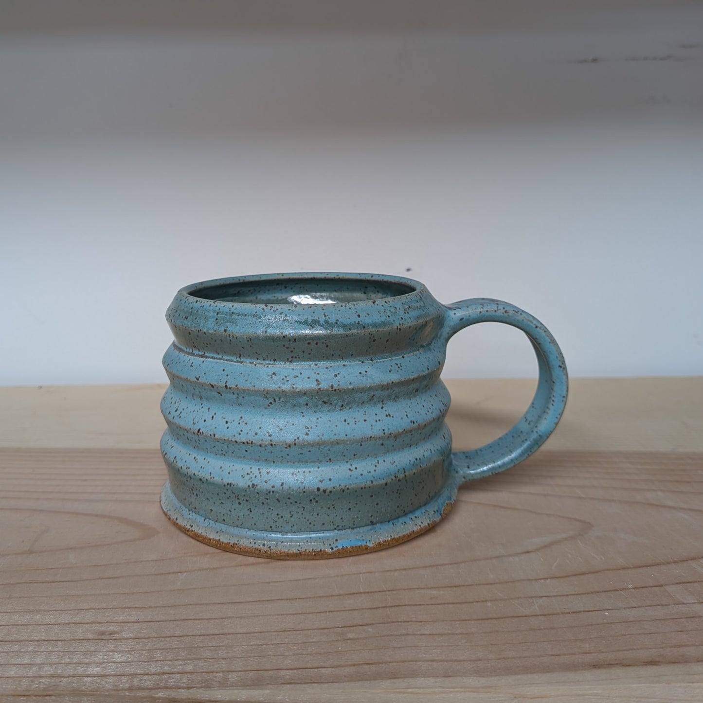 Glacier Blue Angular Mug