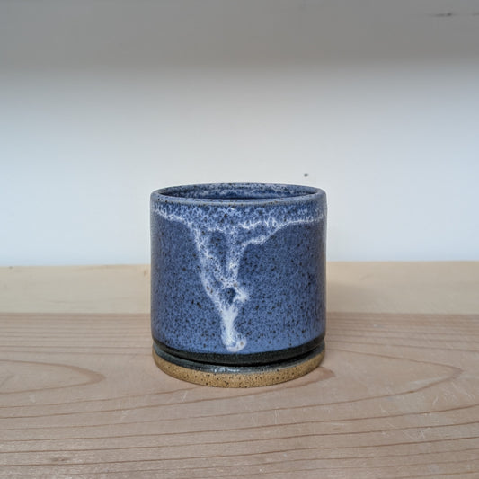 Mottled Blue Sipper Cup