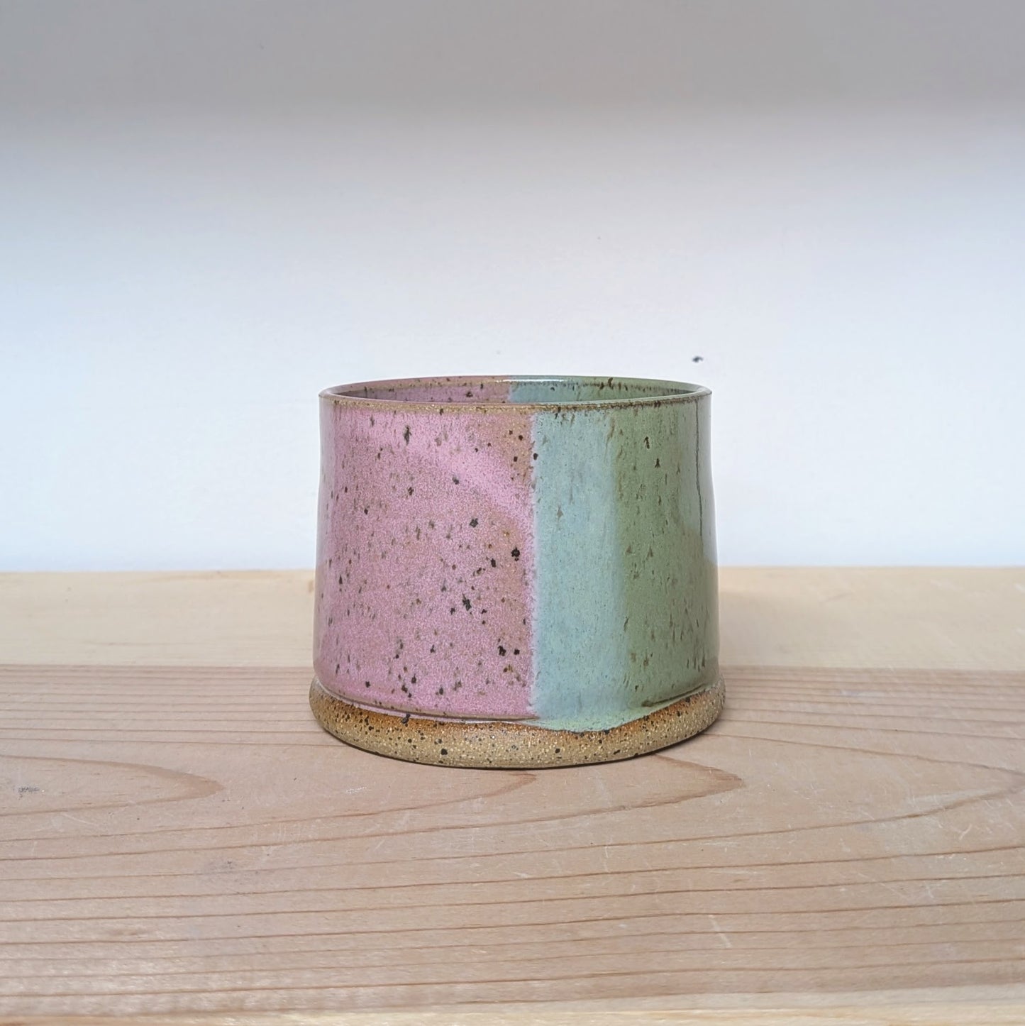 Pink & Green Sipper Cup