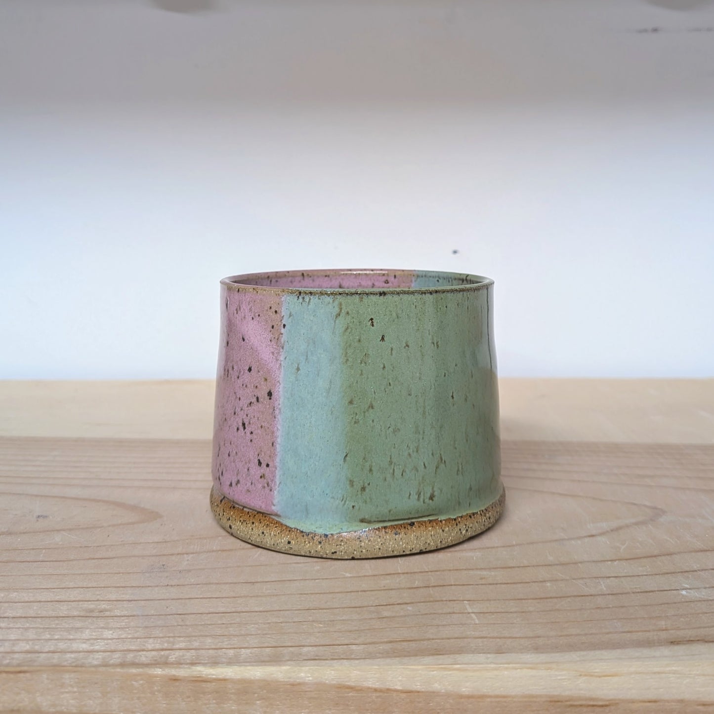Pink & Green Sipper Cup