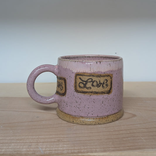 "Love" Cappuccino Cup