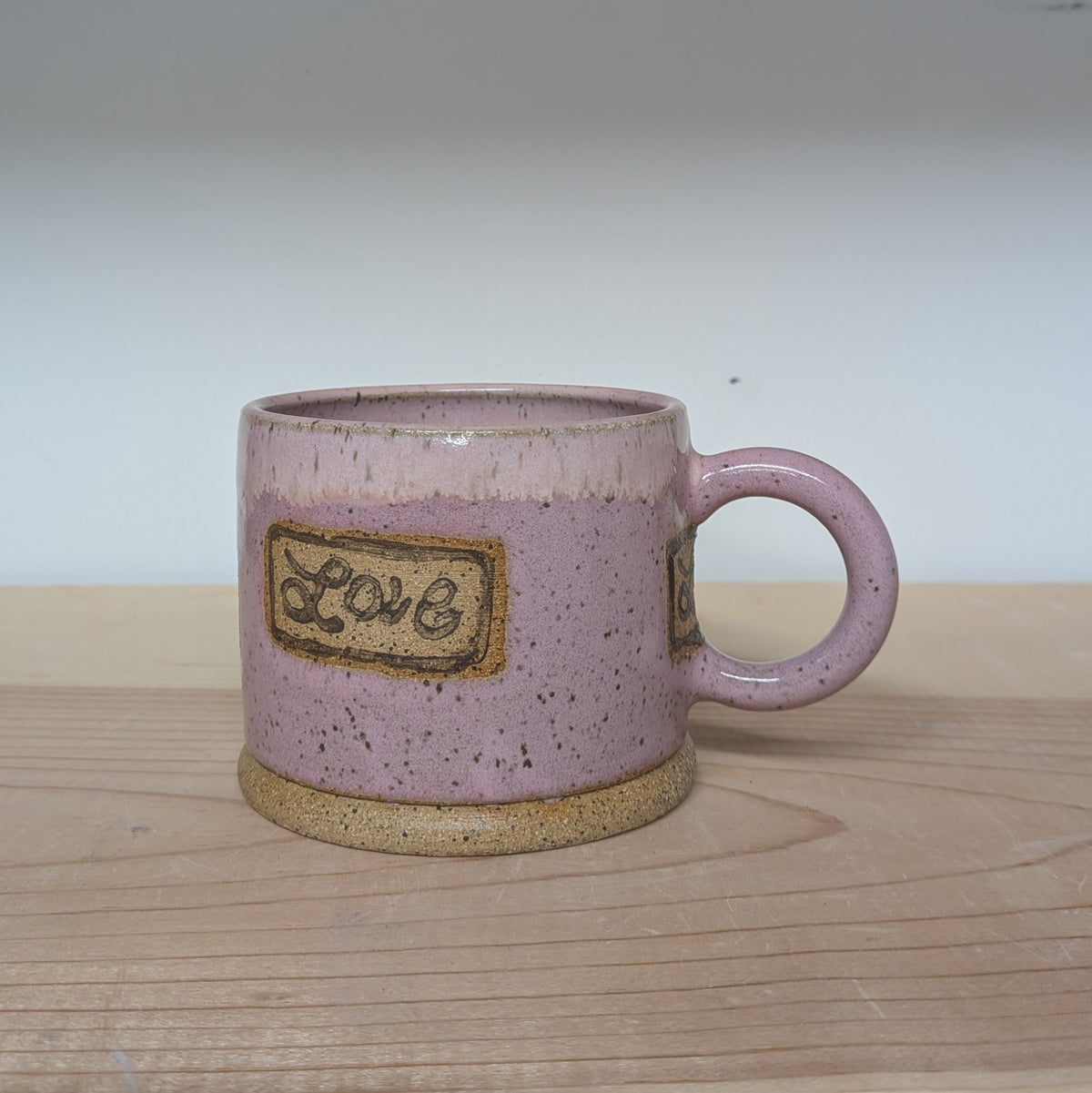 "Love" Cappuccino Cup