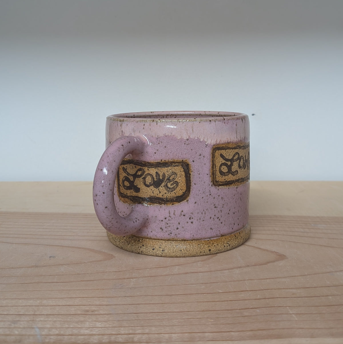"Love" Cappuccino Cup