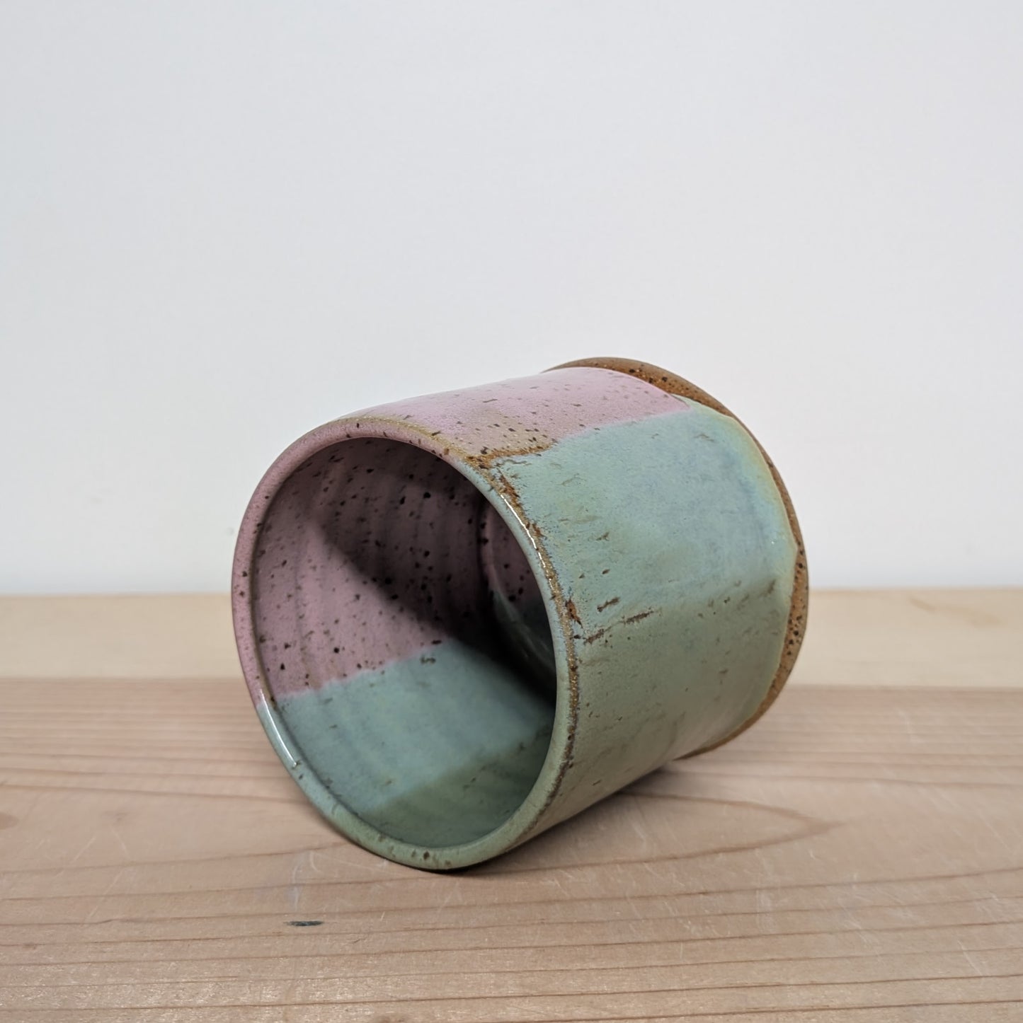 Pink & Green Sipper Cup