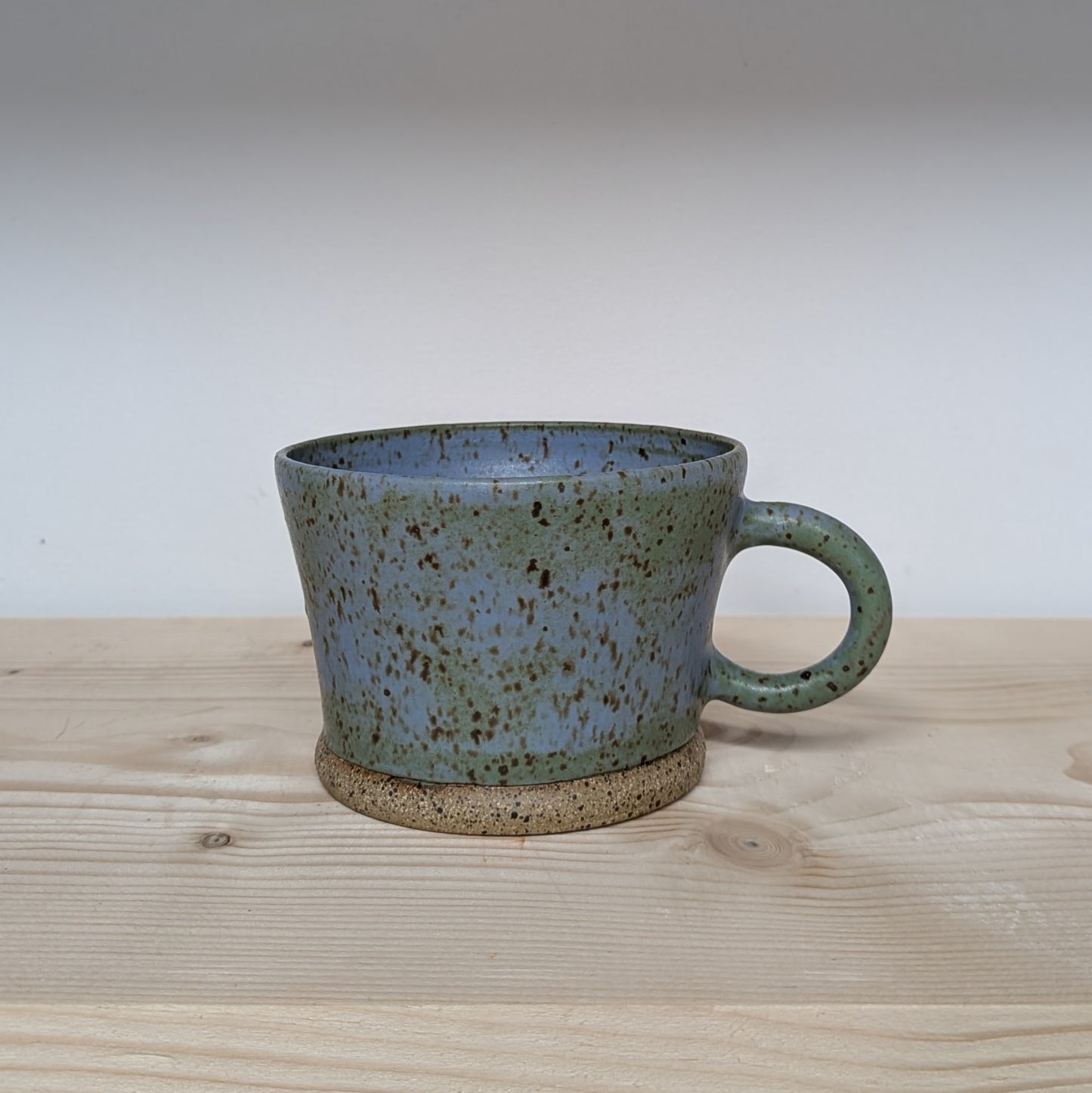 Mottled Blue/Green Teacup