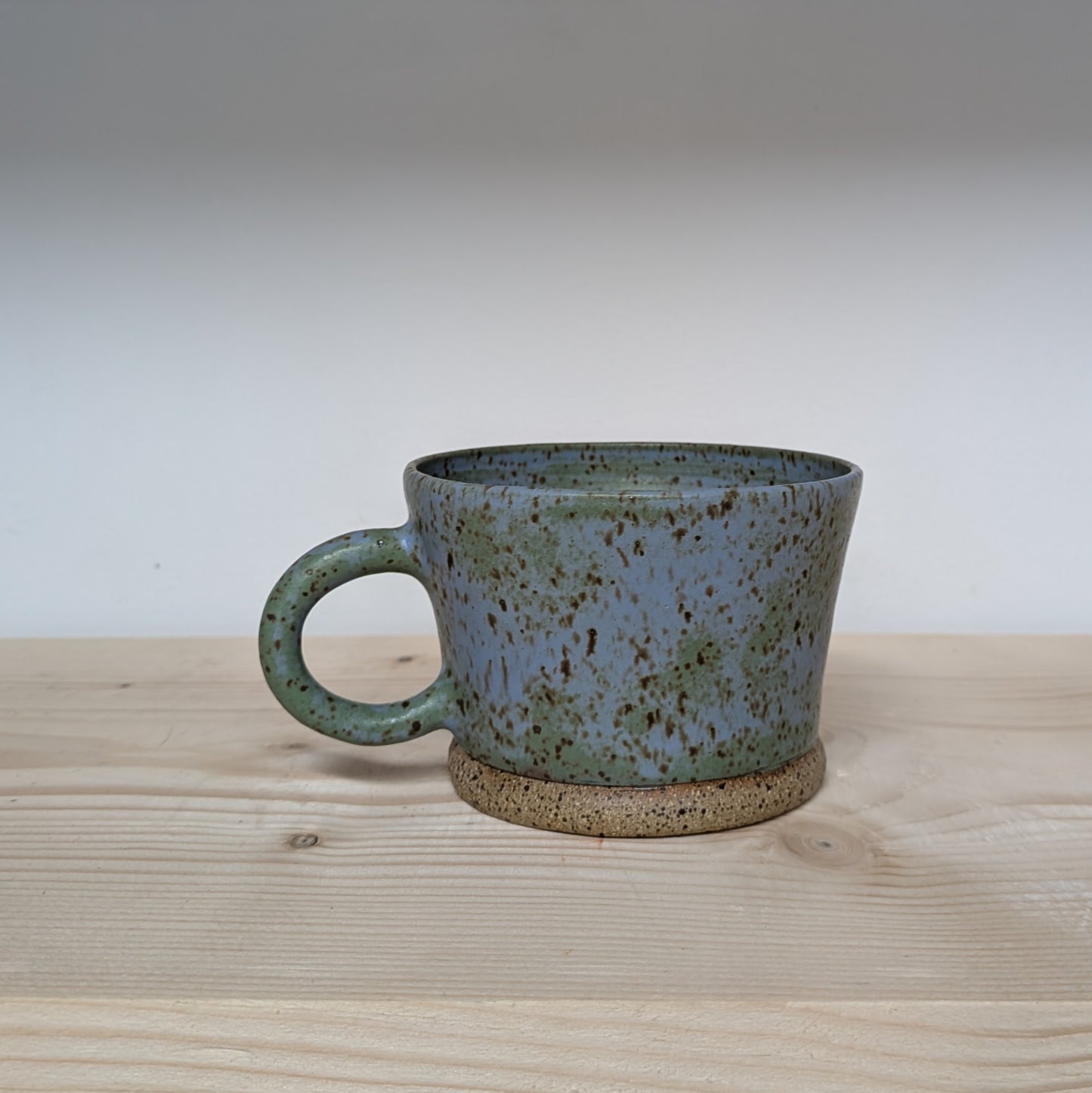 Mottled Blue/Green Teacup