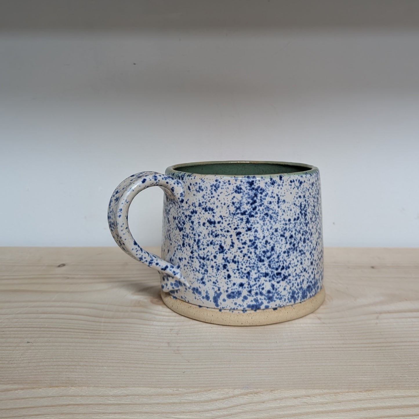 Splatterware Blue & White Mug