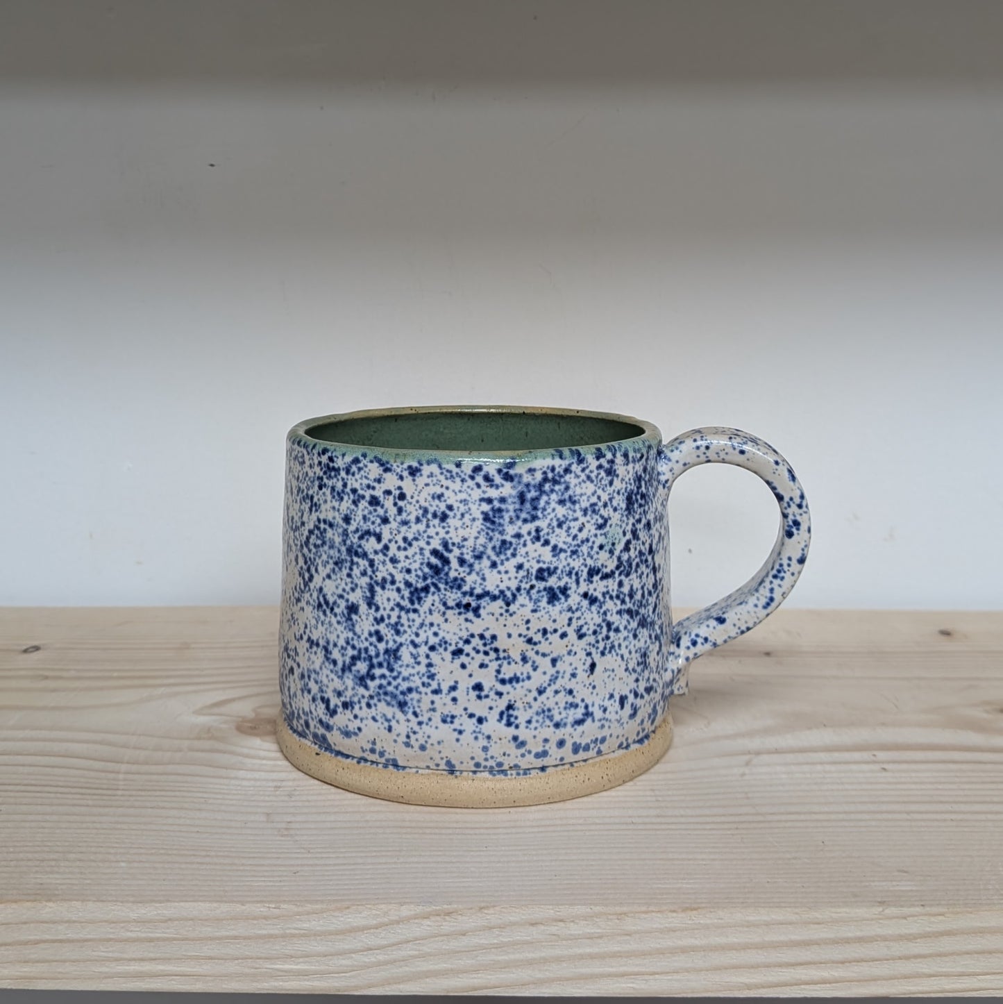 Splatterware Blue & White Mug