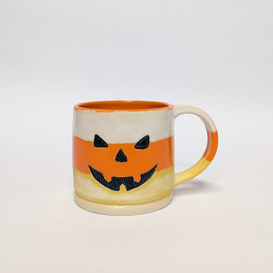 Candy Corn Jack O'Lantern Mug