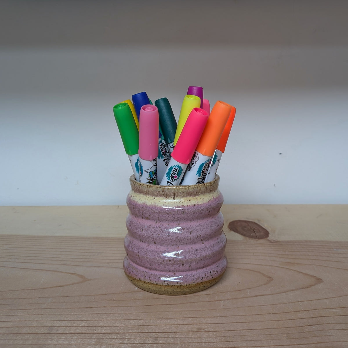 Foxglove Pink Bud Vase